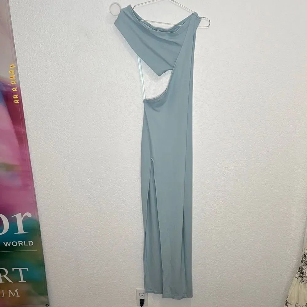 NWT Atoir Revolve TIME STANDS STILL SLEEVELESS Maxi DRESS POWDER BLUE Size 4 - Picture 2 of 13